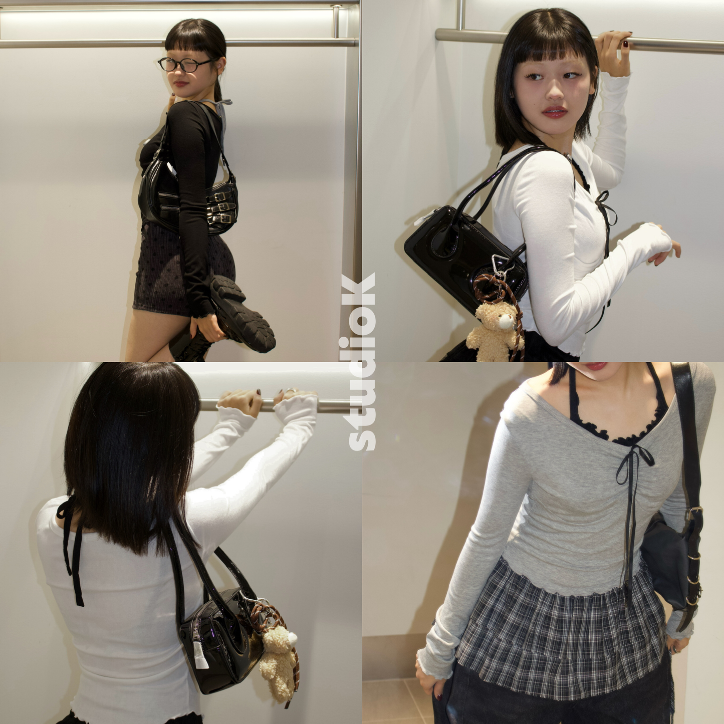 'Dreamy Ruché Ruffle Top (3c.)