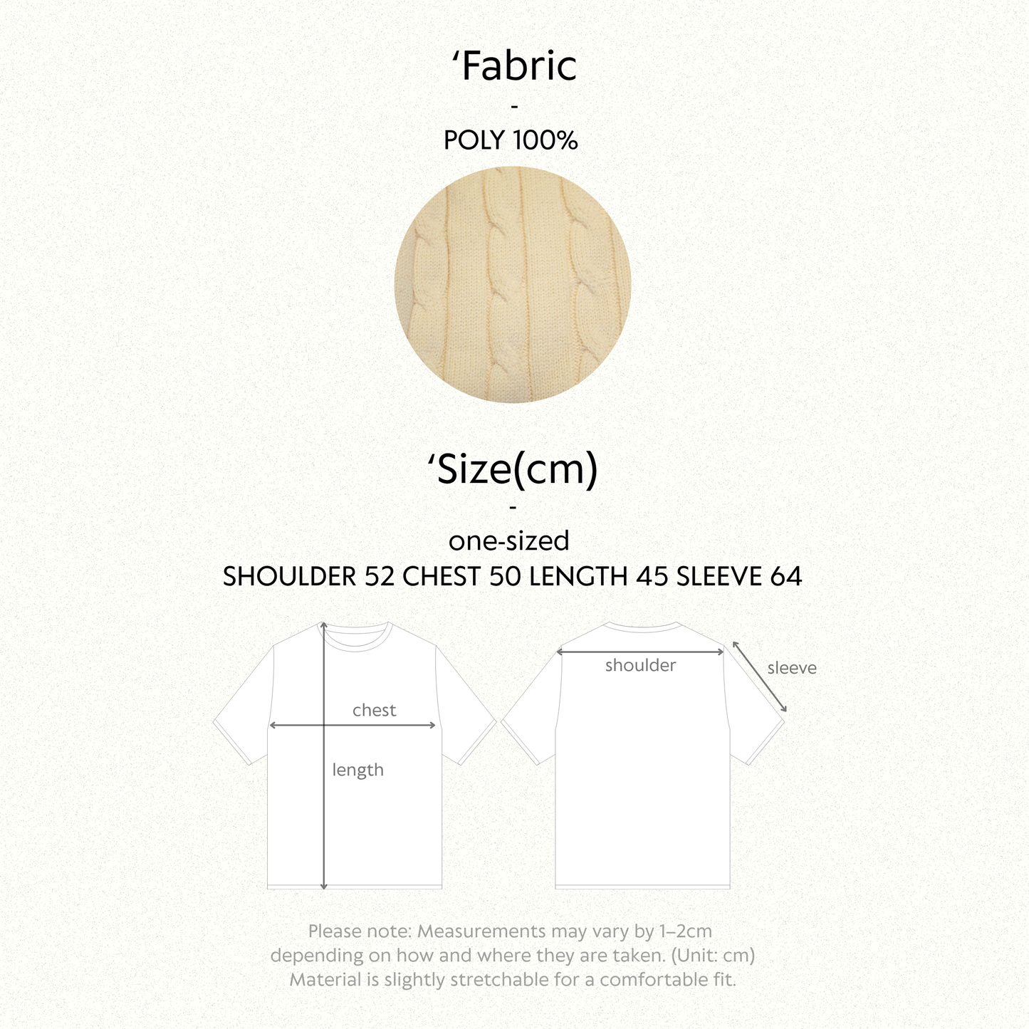 V-Neck School Knit (3c.)