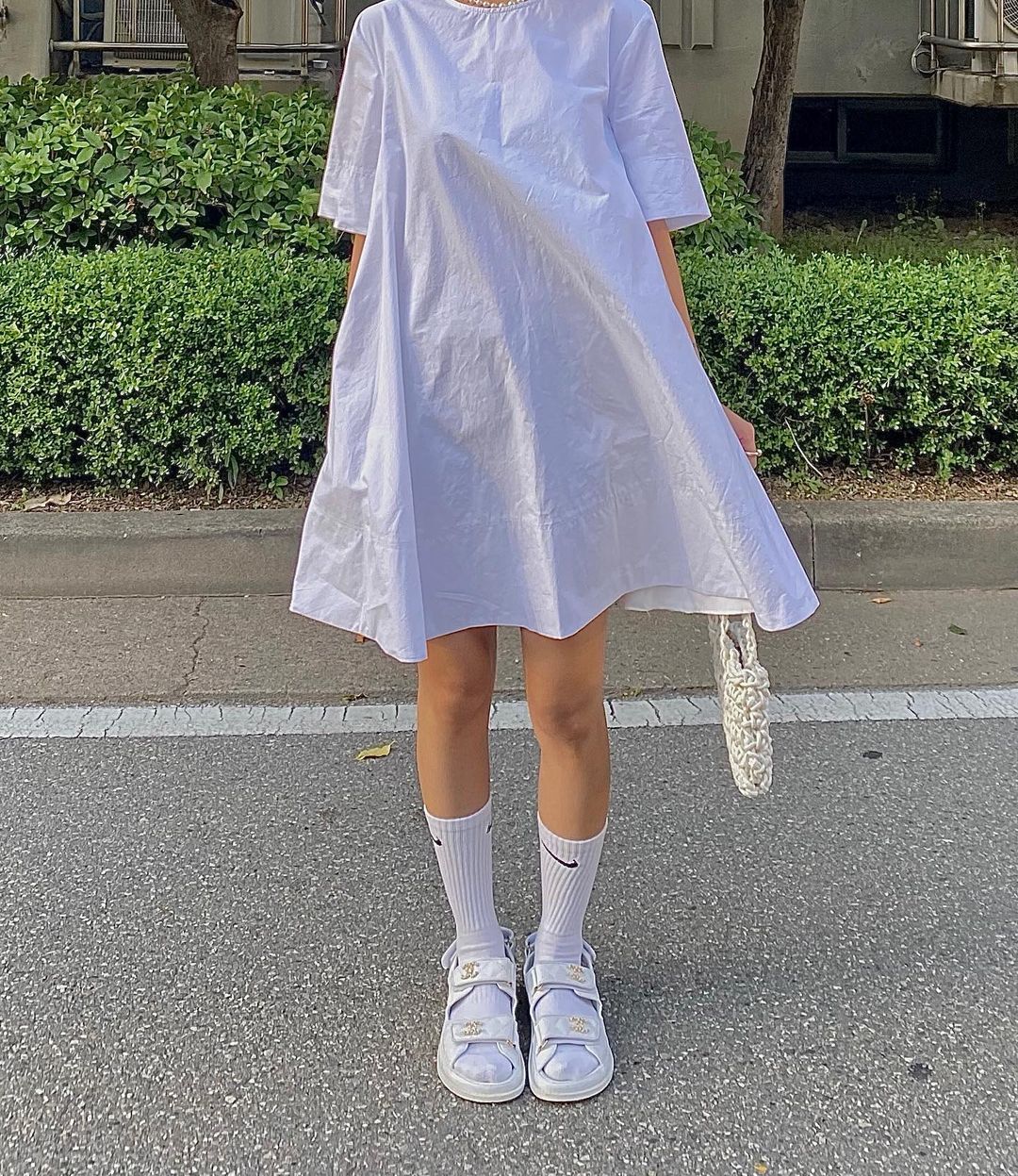 Halfsleeve Babydoll Dress