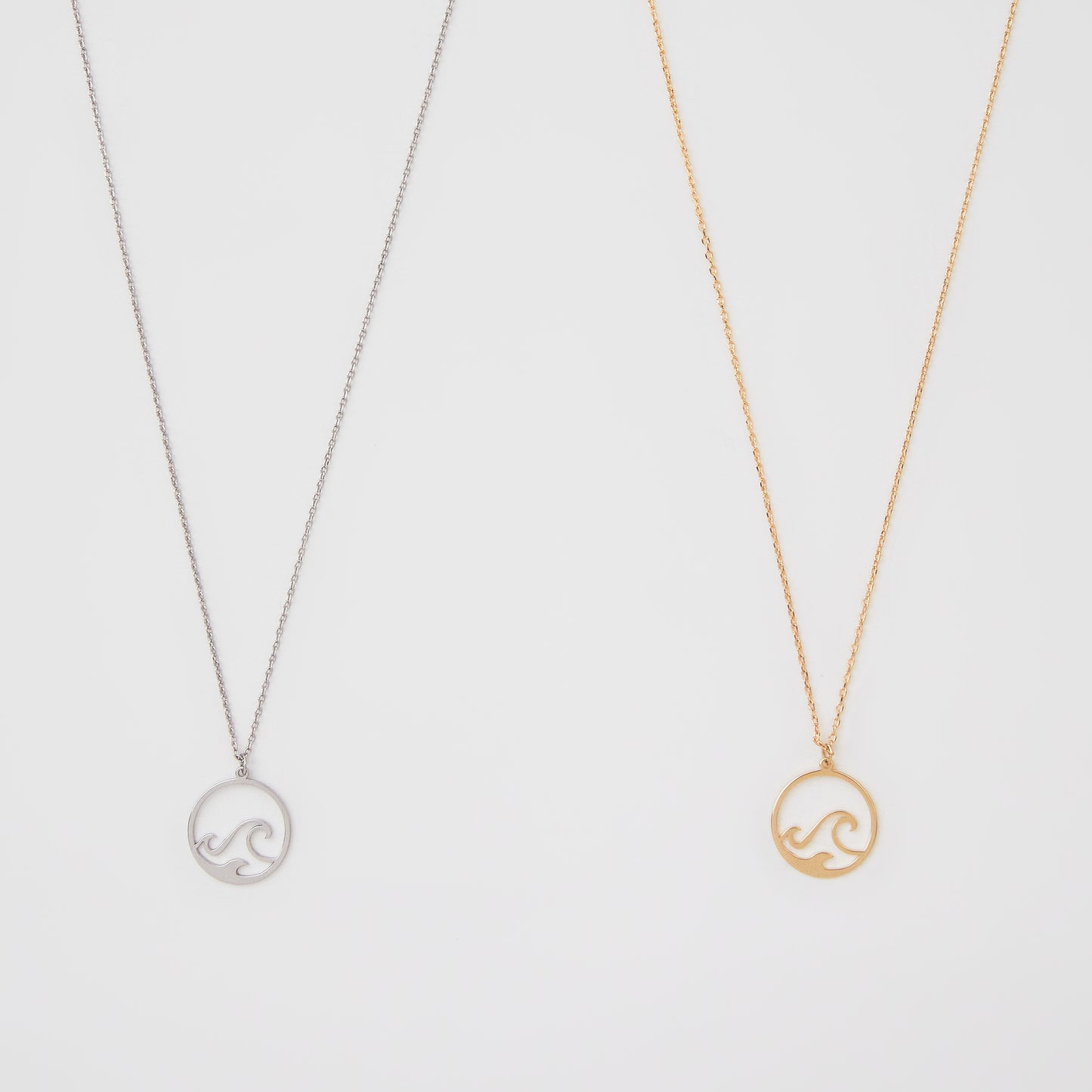 Circle Wave Necklace