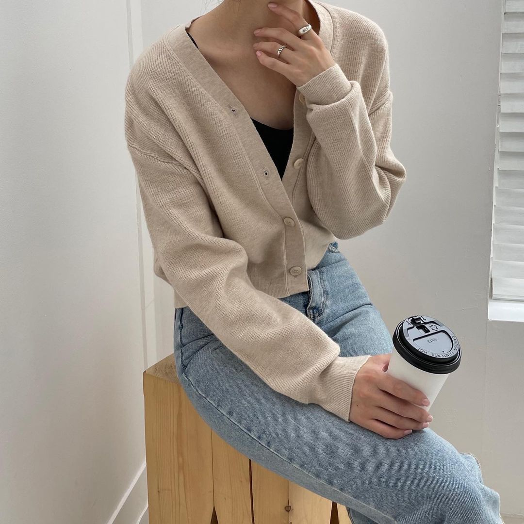 Wool Blend Cardigan
