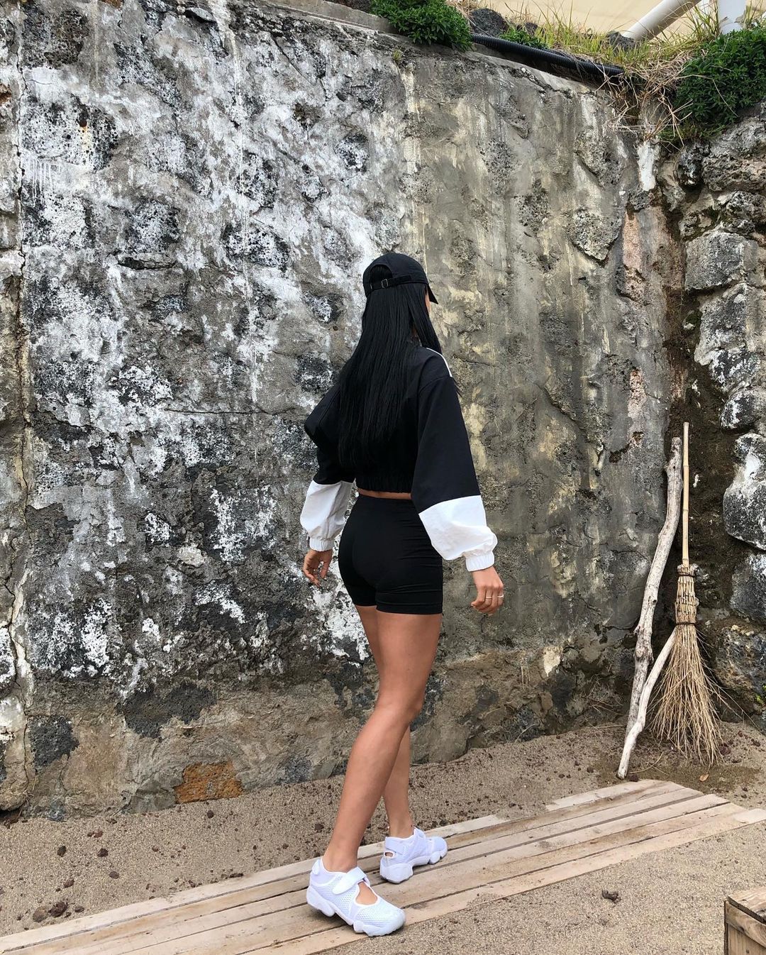 Crop Windbreaker & Utility Skirt