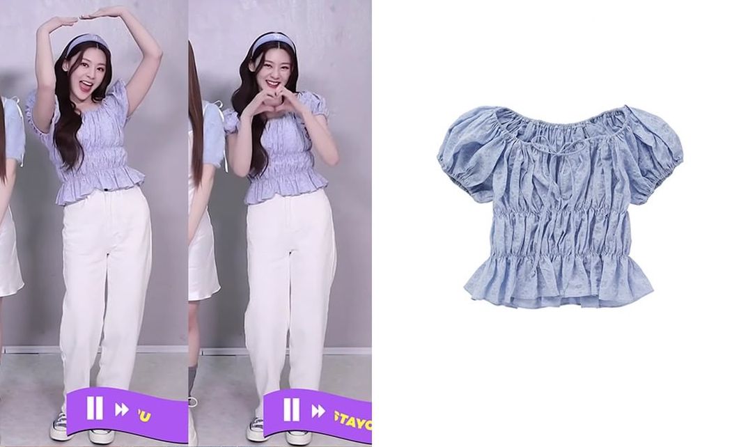 Off-Shoulder Ruched Top