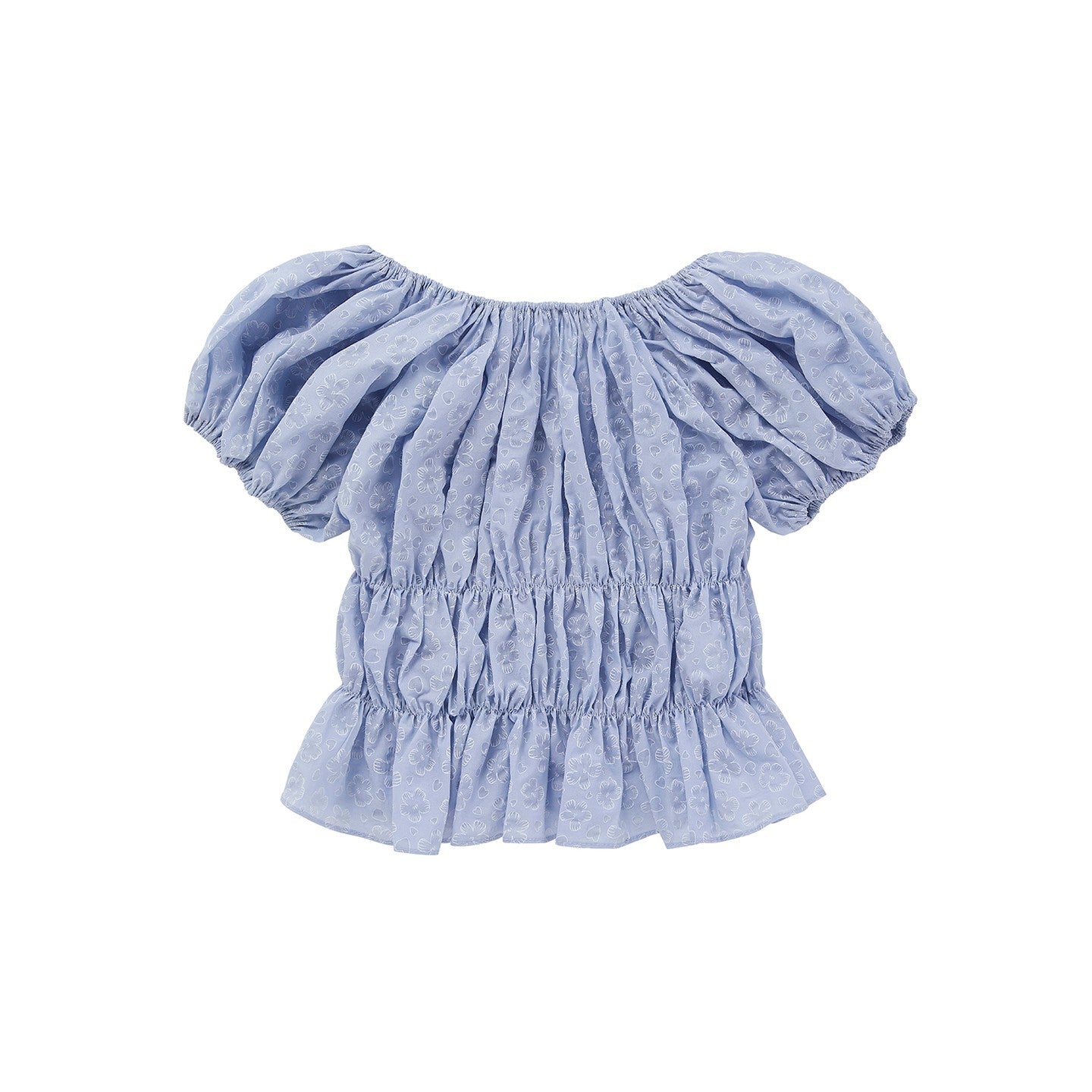 Off-Shoulder Ruched Top