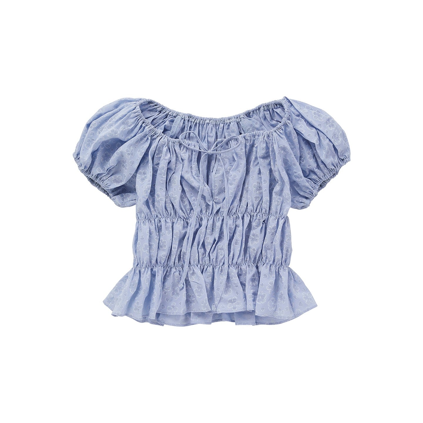 Off-Shoulder Ruched Top