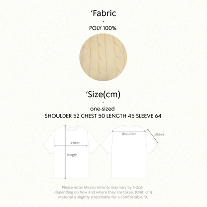 V-Neck School Knit (3c.)