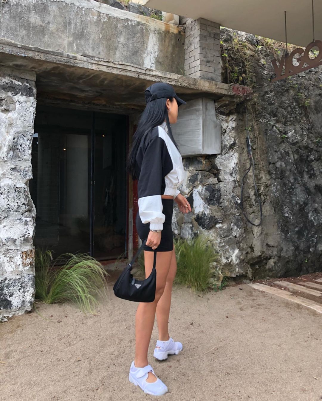 Crop Windbreaker & Utility Skirt