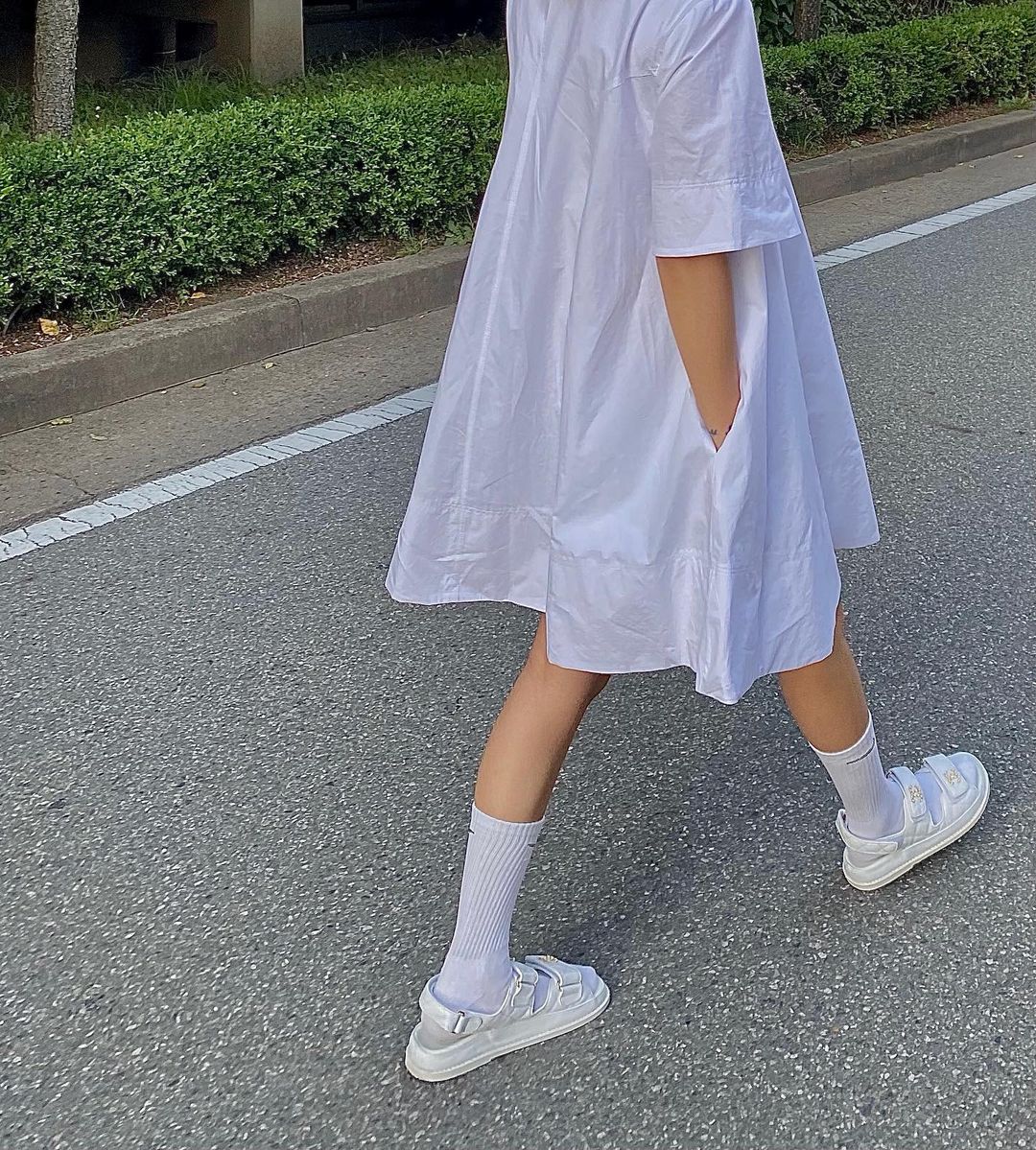 Halfsleeve Babydoll Dress