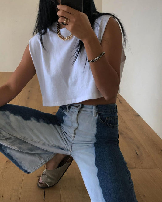 Sleeveless Crop Top