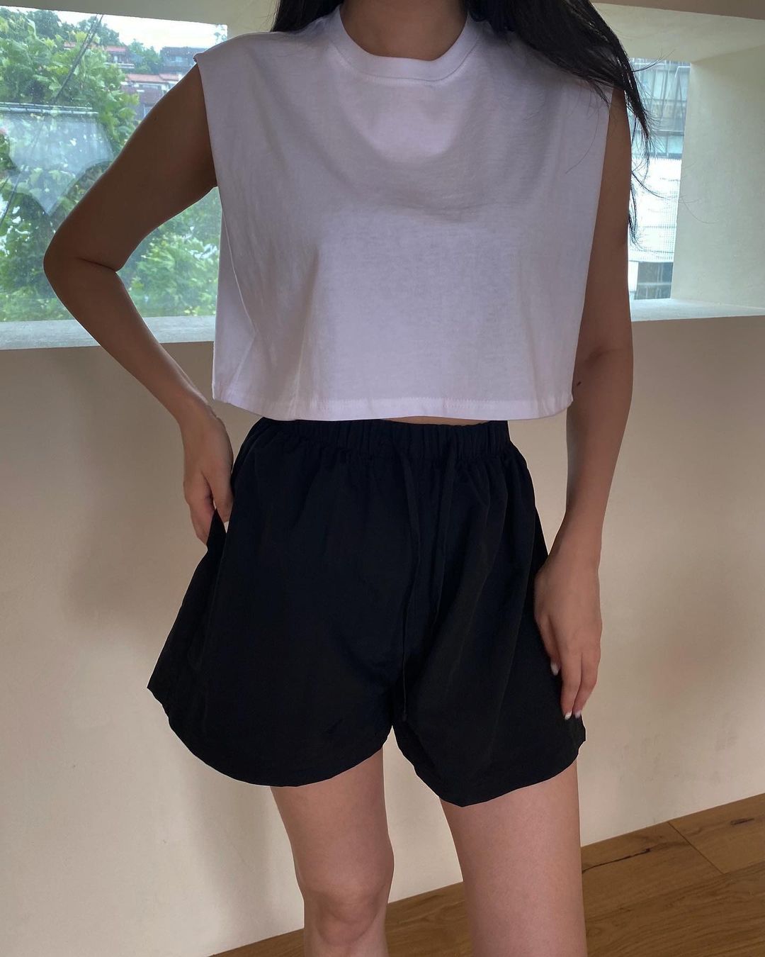 Sleeveless Crop Top