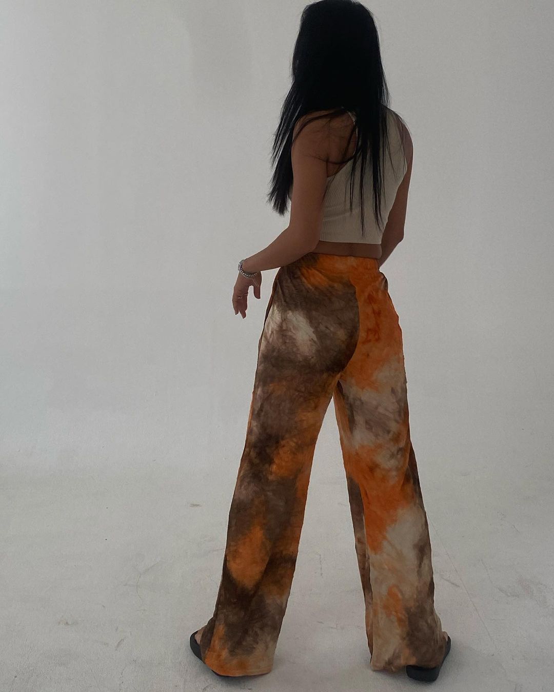 Tie-Dye Wide Leg Pants