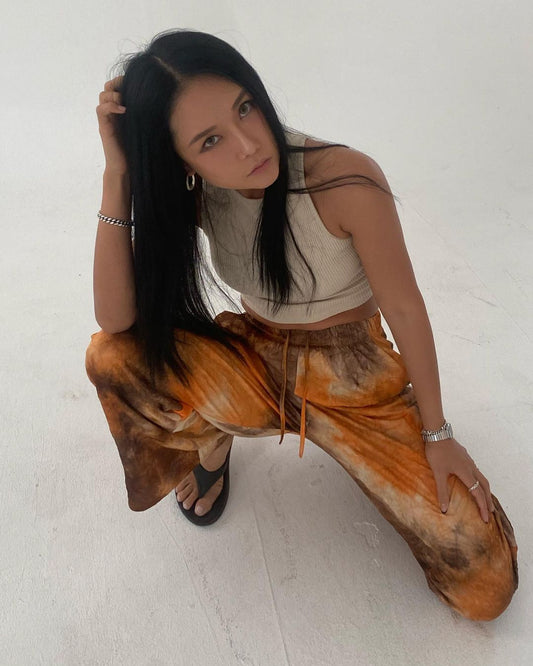 Tie-Dye Wide Leg Pants