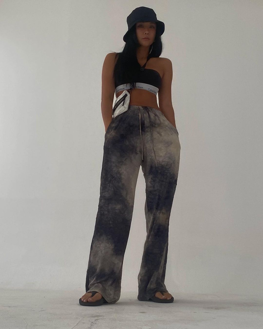 Tie-Dye Wide Leg Pants