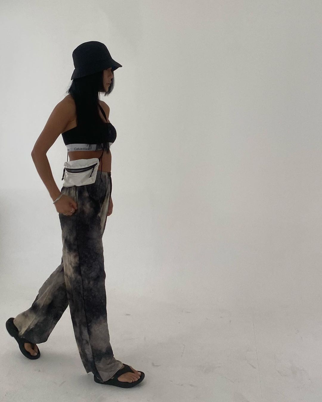 Tie-Dye Wide Leg Pants
