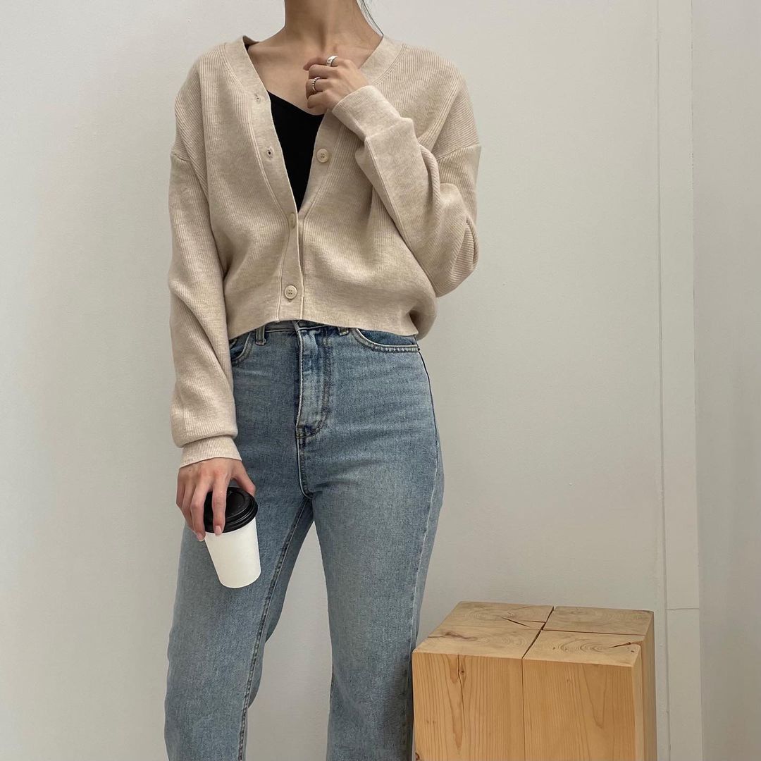 Wool Blend Cardigan