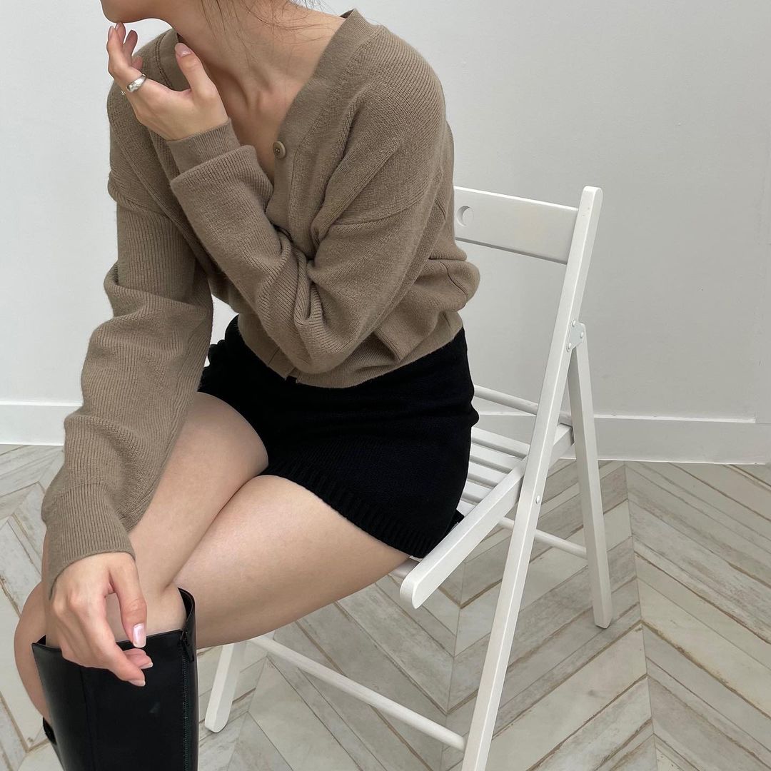 Wool Blend Cardigan