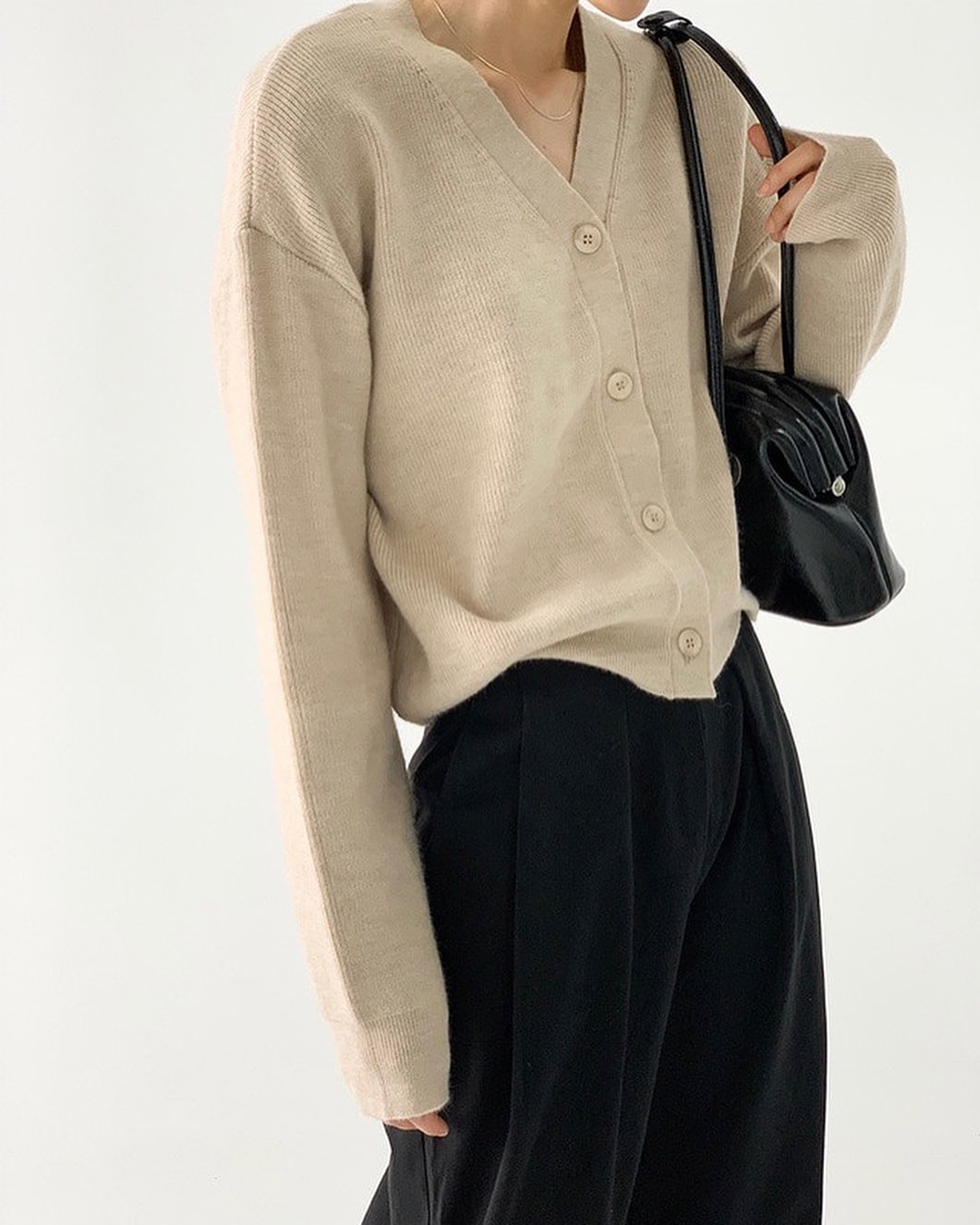 Wool Blend Cardigan
