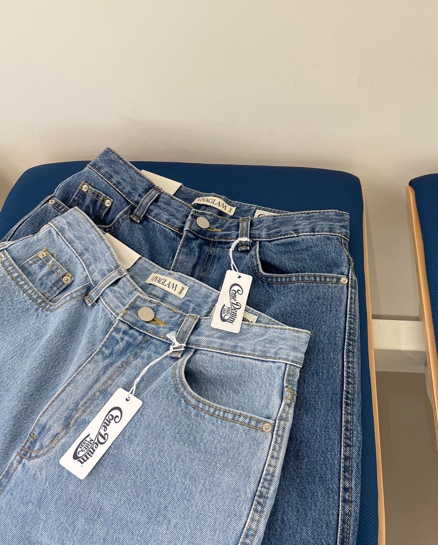 Straight Leg Denim (made with Cone Denim)