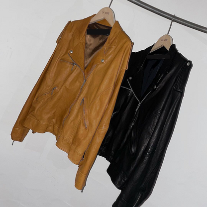 Faux Leather Biker Jacket