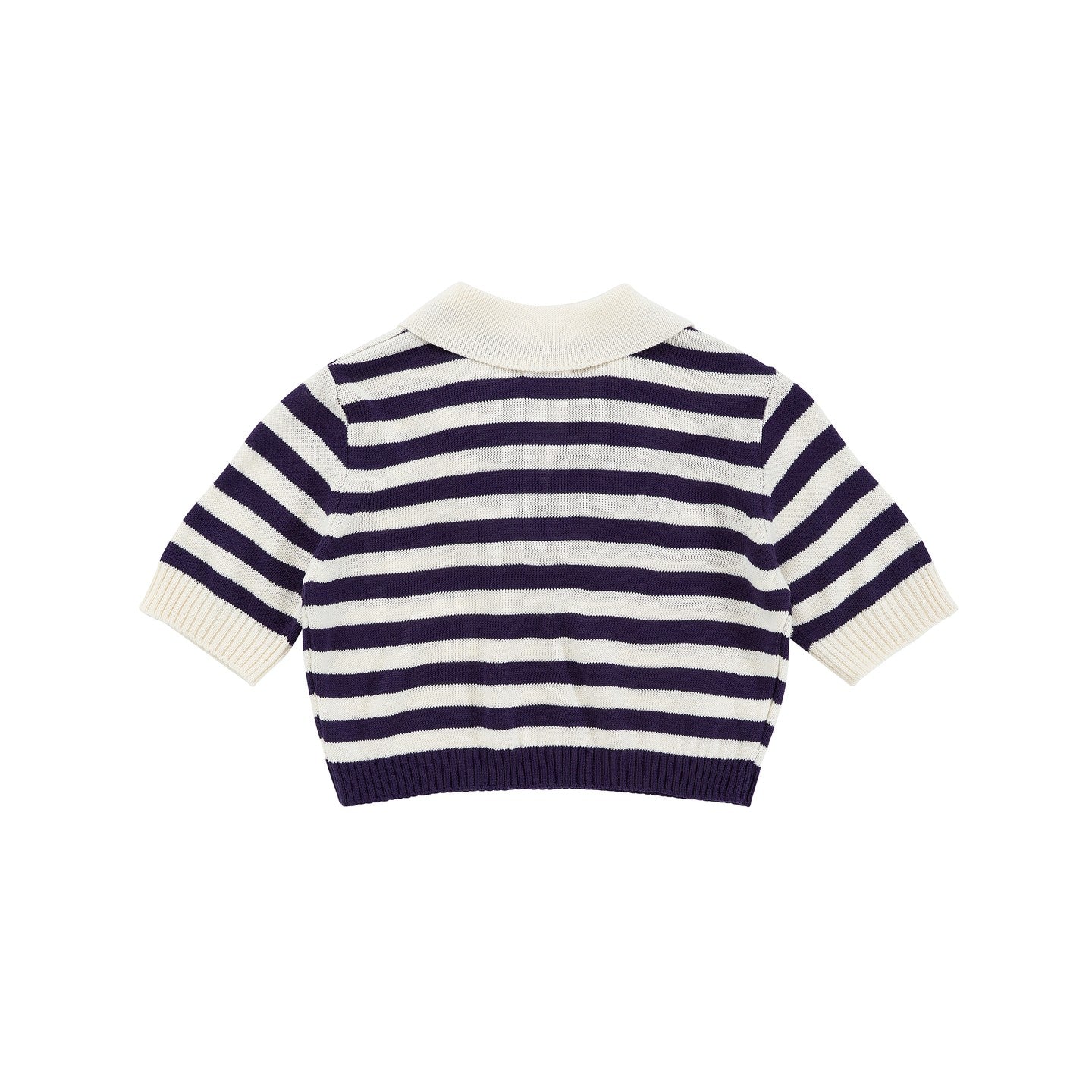 Striped Knit Crop Top