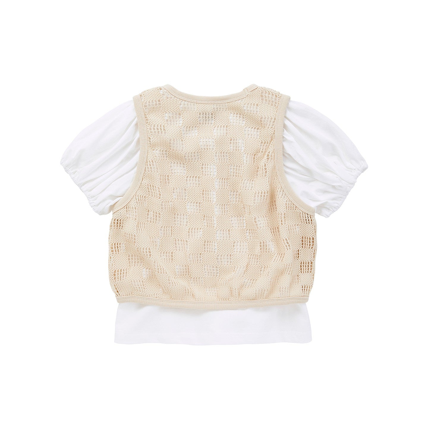 Crouchet Crop Tank-on Crop Top