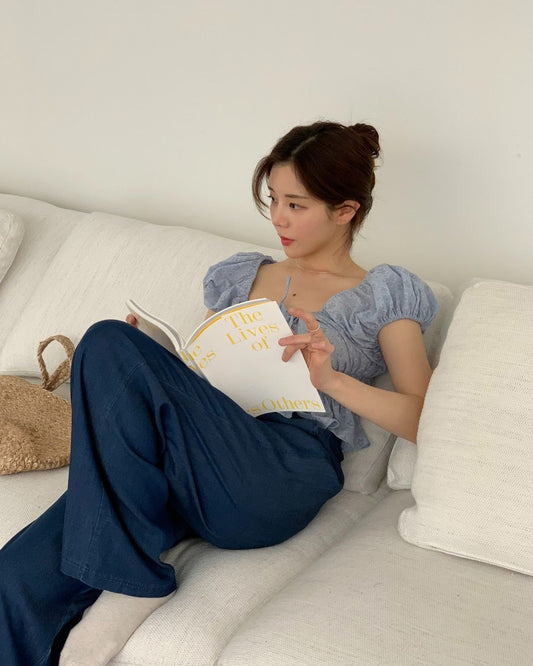 Off-Shoulder Ruched Top