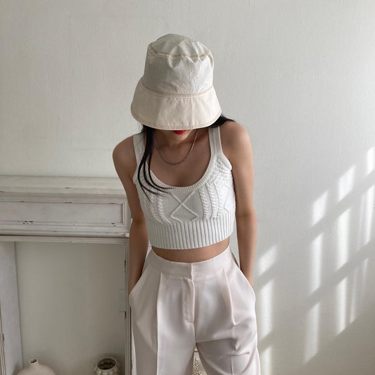 Cable Knit Tank Top