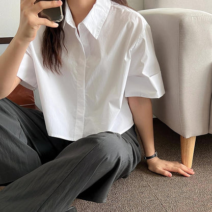 Studio K Cropped Shirts (2c.)