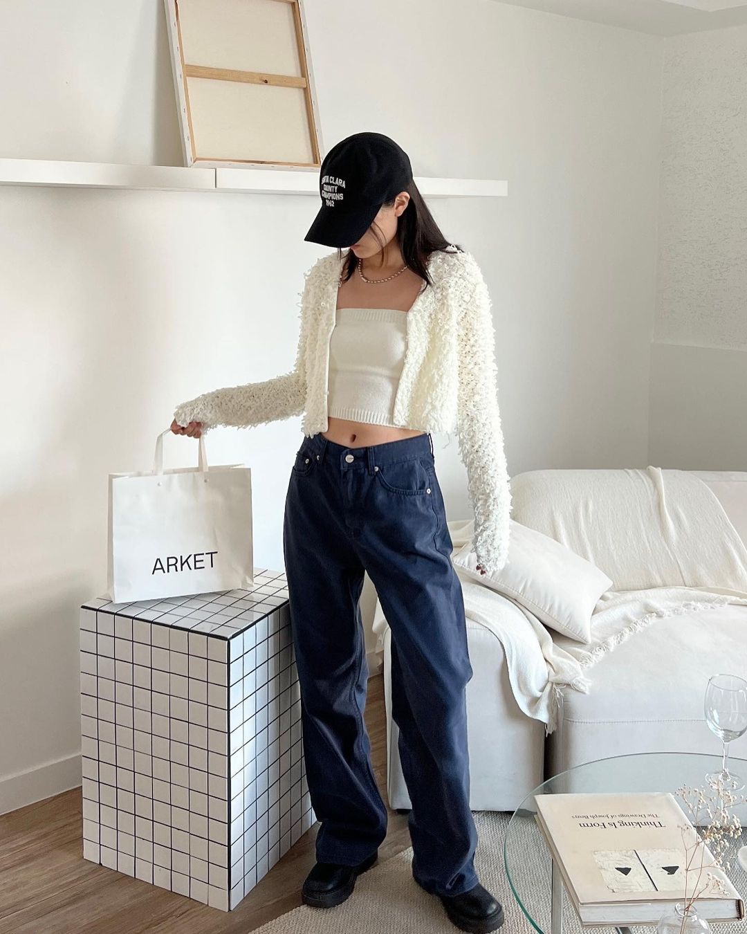 Fluffy Open Front Cardigan